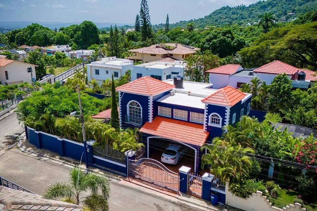 10 Minutes From Beach Villa With Pool Los Mameyes